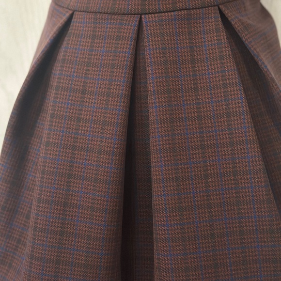 SUNDAY BEST (Aritzia) Plaid Mini Dress Size 10 - Picture 3 of 5